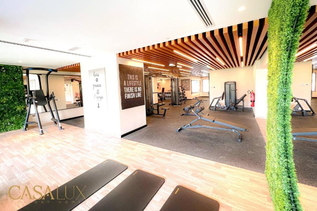 Lovely Big Studio W/ Burj Khalifa View In Downtown Dubai Eksteriør bilde